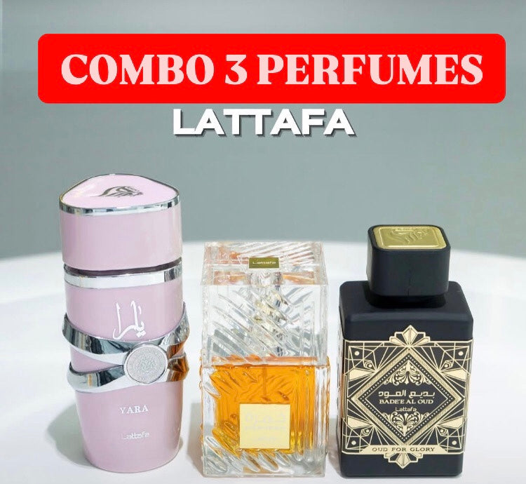 COMBO LATTAFA 3 UNIDADES